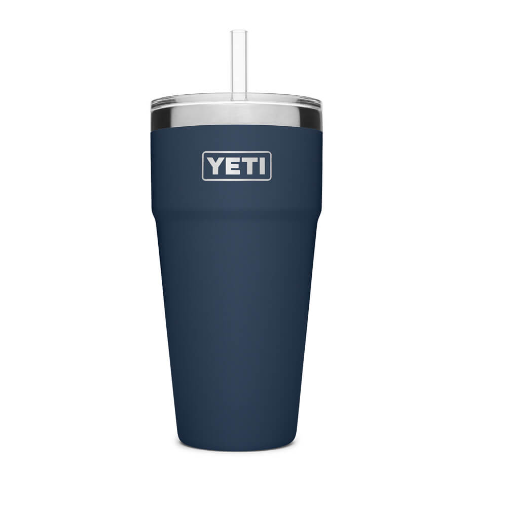 21071500645 TERMO RAMBLER 26oz STRAW CUP MARINO MARCA YETI