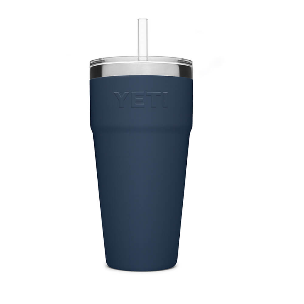 21071500645 TERMO RAMBLER 26oz STRAW CUP MARINO MARCA YETI