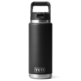 21071501822 TERMO RAMBLER 26oz STRAW BOTTLE NEGRO MARCA YETI