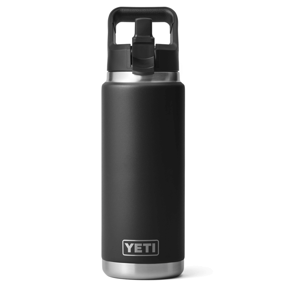 21071501822 TERMO RAMBLER 26oz STRAW BOTTLE NEGRO MARCA YETI