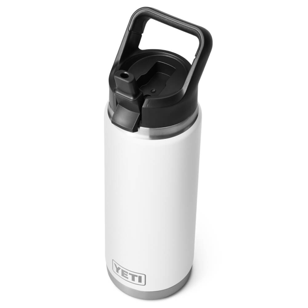 21071501823 TERMO RAMBLER 26oz STRAW BOTTLE BLANCO MARCA YETI