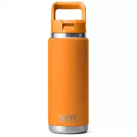 21071502207 TERMO RAMBLER 26oz STRAW BOTTLE COLOR MATCHED KING CRAB ORANGE MARCA YETI