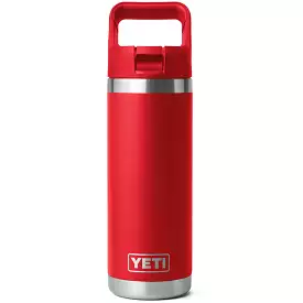 21071503995 TERMO RAMBLER 18oz BOTTLE STRAW CAP COLOR MATCHED RESCUE RED MARCA YETI