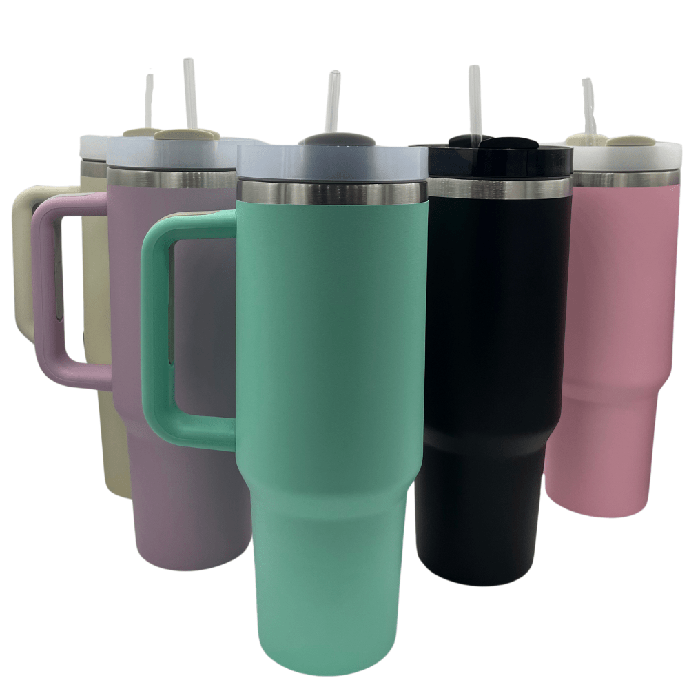 40oz Stainless Steel Tumbler - Assorted Colours