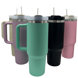 40oz Stainless Steel Tumbler - Assorted Colours