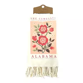 Alabama Floral Dish Towel