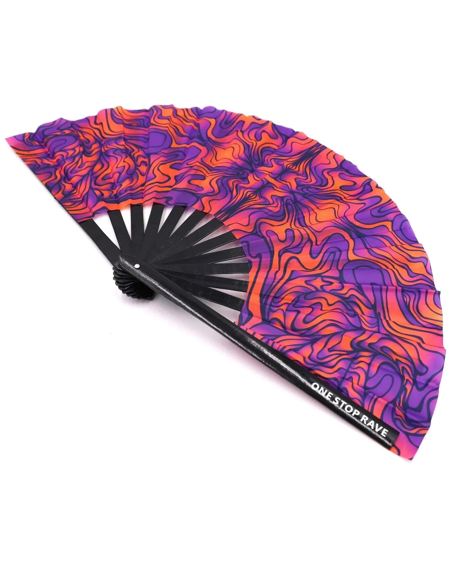 Amethyst Fire Hand Fan