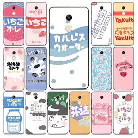 Android Xiaomi Kawaii Strawberry Milk Drink Bottle Phone Case BM045