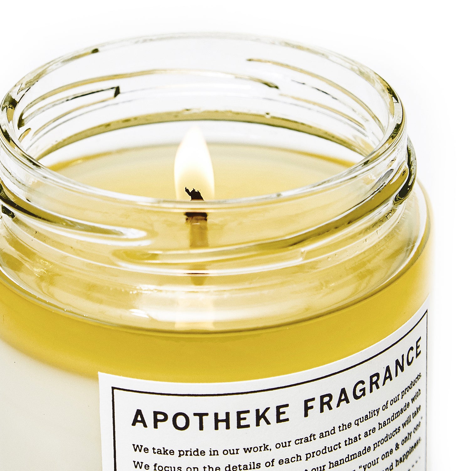 Apotheke Fragrance Glass Jar Candle 