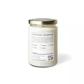 Apotheke Fragrance Glass Jar Candle Facing East