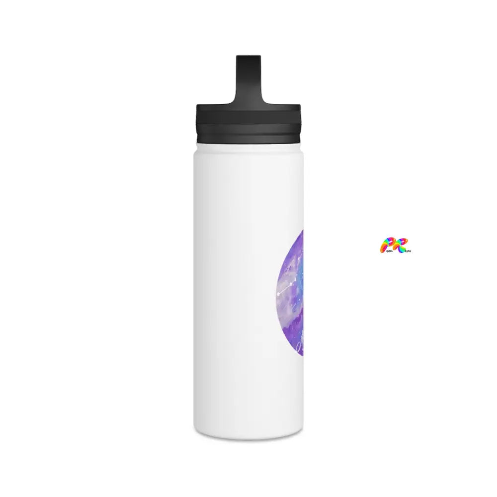 Aquarius Stainless Steel Water Bottle, Handle Lid