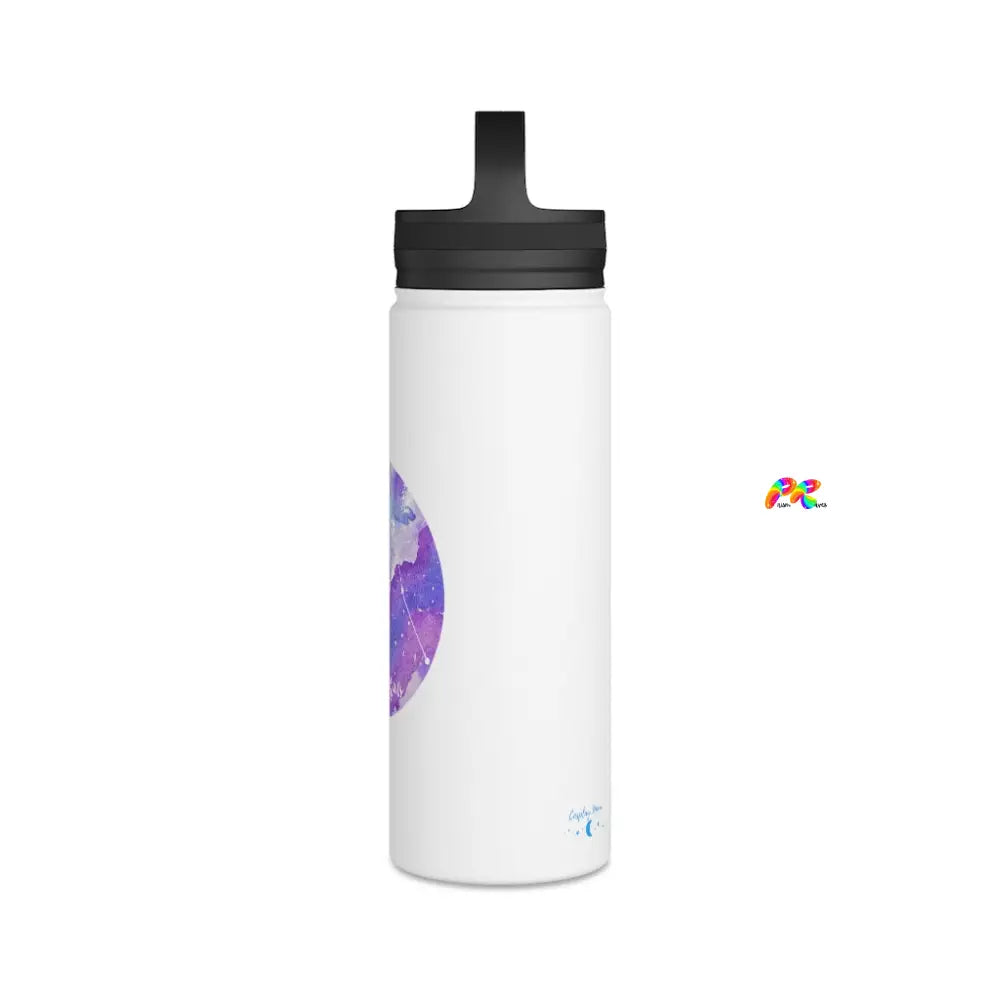 Aquarius Stainless Steel Water Bottle, Handle Lid