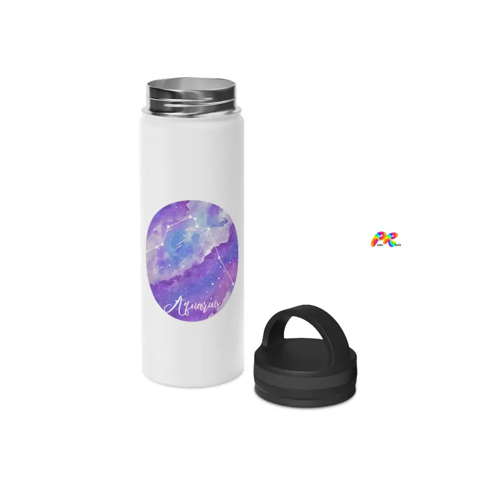 Aquarius Stainless Steel Water Bottle, Handle Lid