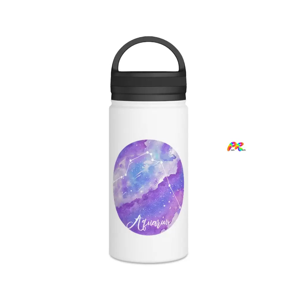 Aquarius Stainless Steel Water Bottle, Handle Lid