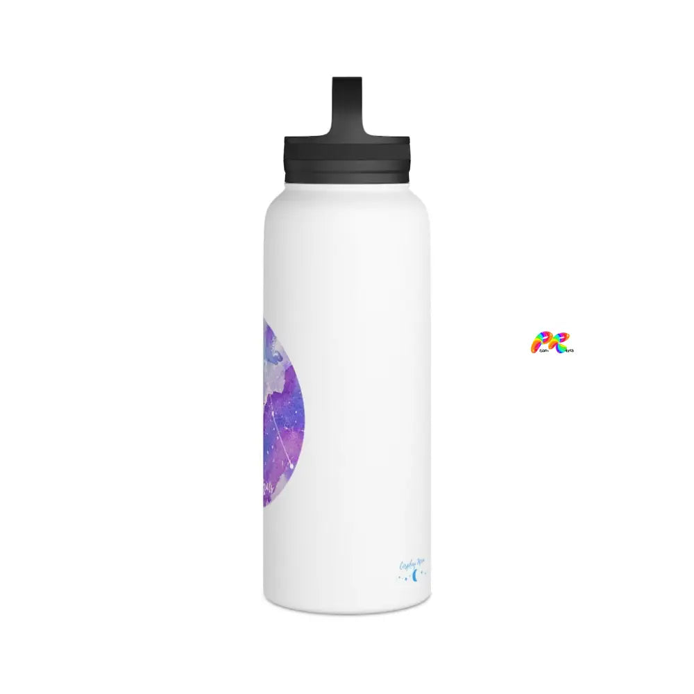 Aquarius Stainless Steel Water Bottle, Handle Lid