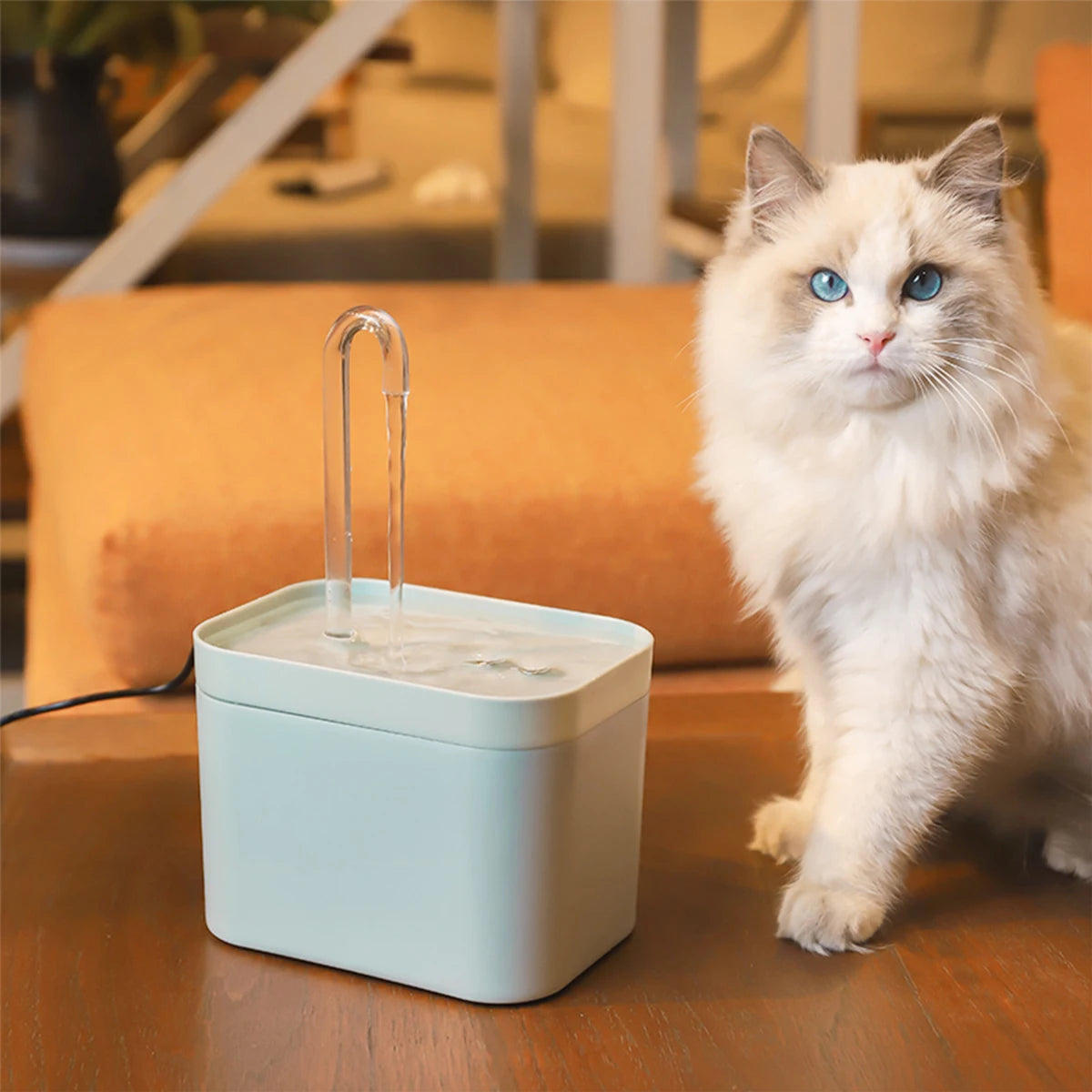 Automatic 1.5L Pet Water Fountain with Filter: Mute Cat & Dog Drinker Bowl Dispenser