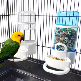 Automatic Bird Feeder Bird Water Drinker Waterer with Clip Pet Bird Supplies Hamster Parrot Dispenser Bottle Drinking Cup Bowls