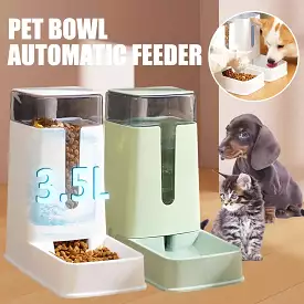 Automatic Cats Dog Puppy Container Pet Dogs Food Accessories Bowl Dispenser Feeder Feeding Cat Water Pet Drinking Supplies