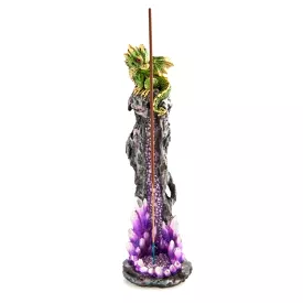 Baby Dragon Crystal Incense Burner