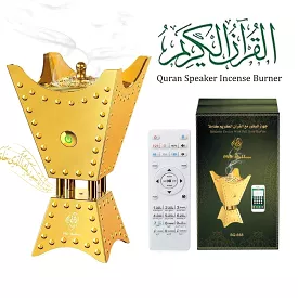 Bakhoor Electric Incense Oud Burner with Quran Speaker Remote & App Control SQ-668