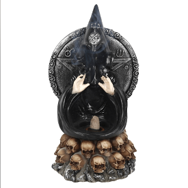 Black Cloak Backflow Burner and Incense Stick Holder