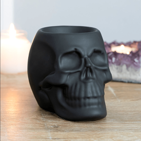 Black Skull Oil Burner