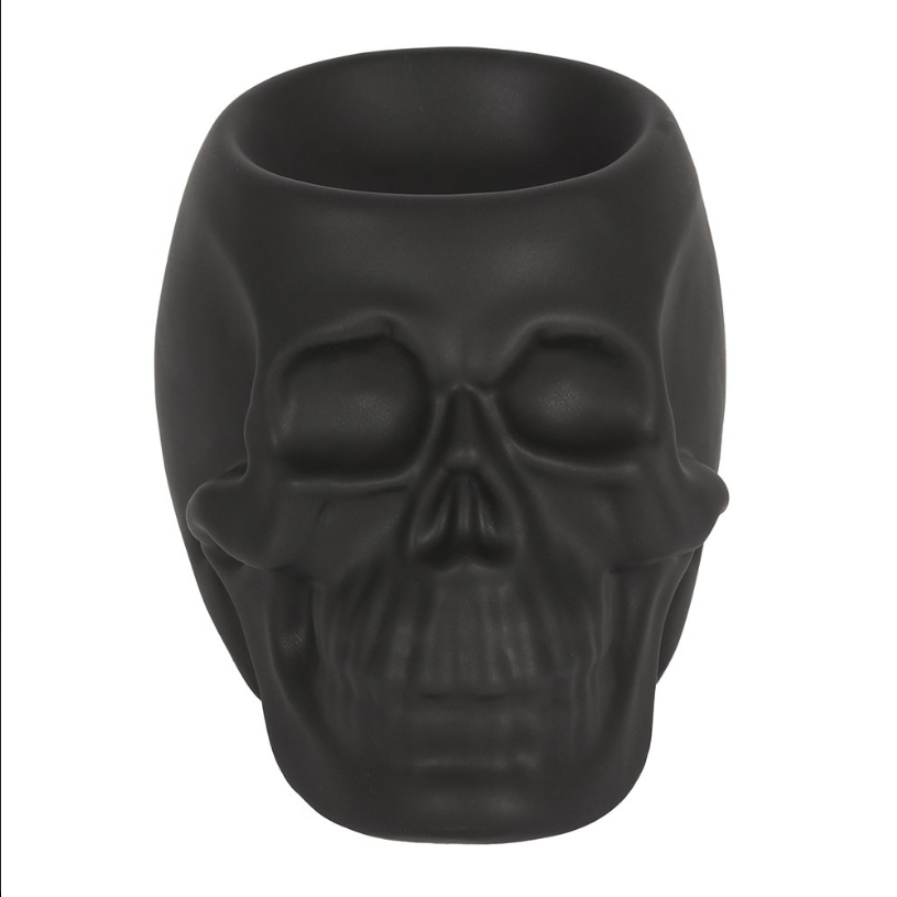 Black Skull Oil Burner