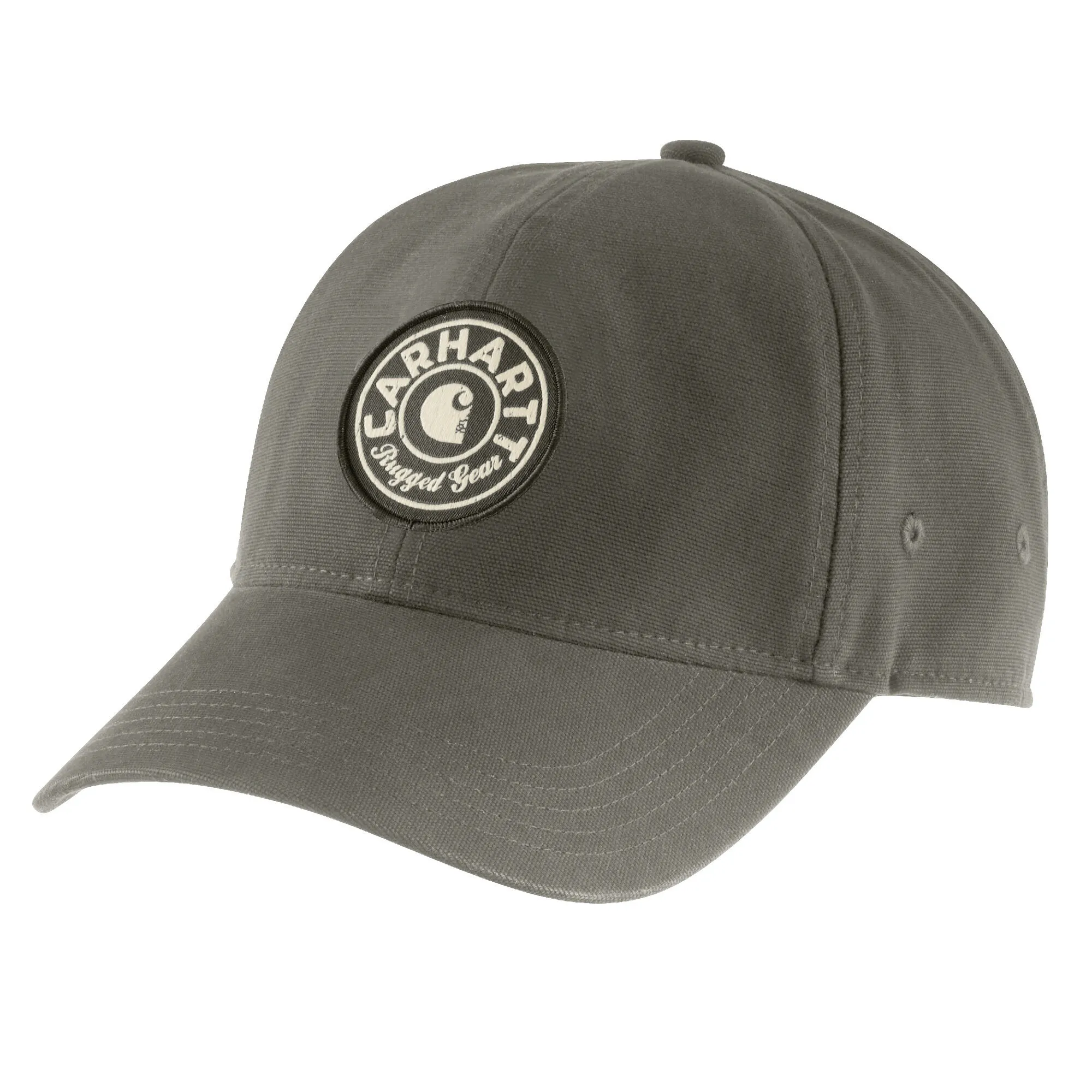 Carhartt Men's Canvas Built to Last Rugged Gear Patch Cap