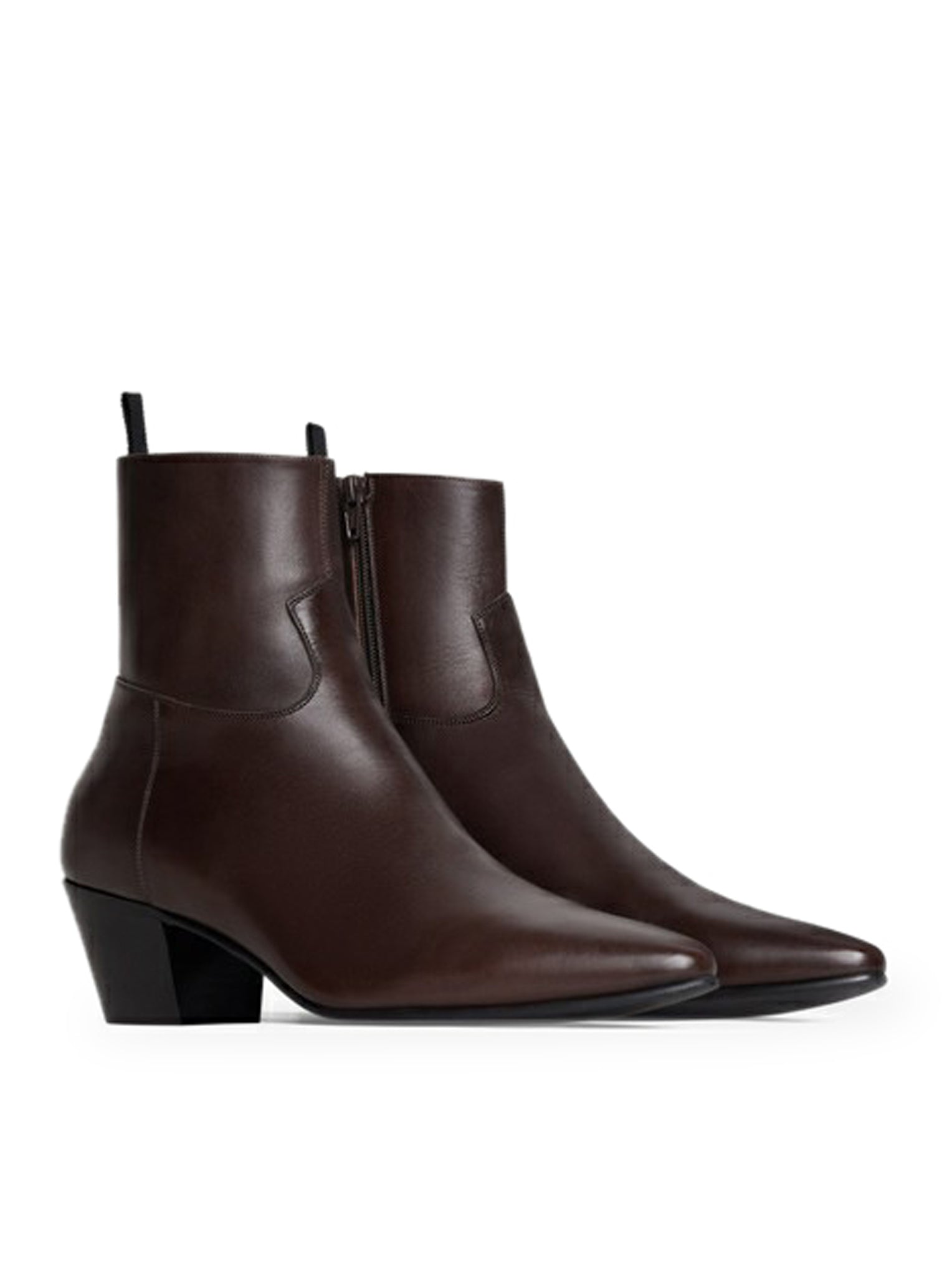 CELINE JACNO ZIPPED BOOT IN CALFSKIN