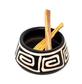 Ceramic Incense Burner for Stick and Cone Incense - 4.5