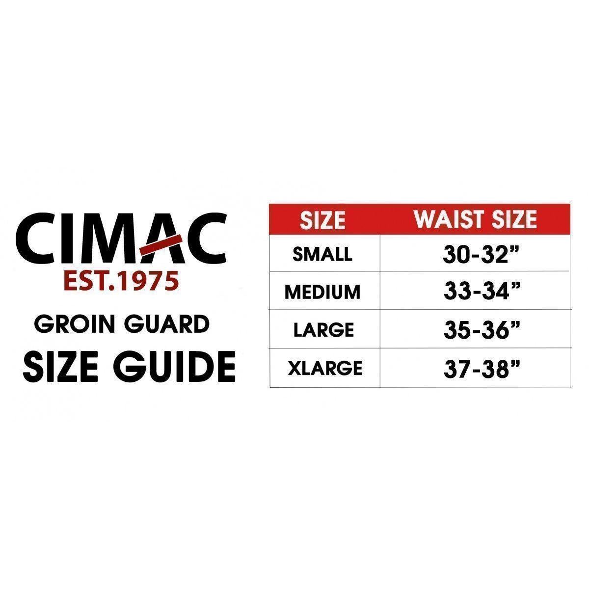 Cimac Mens Martial Arts Groin Guard Black