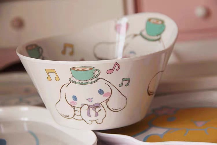 cinnamoroll 15th anniversary bowl /plate / divided plate