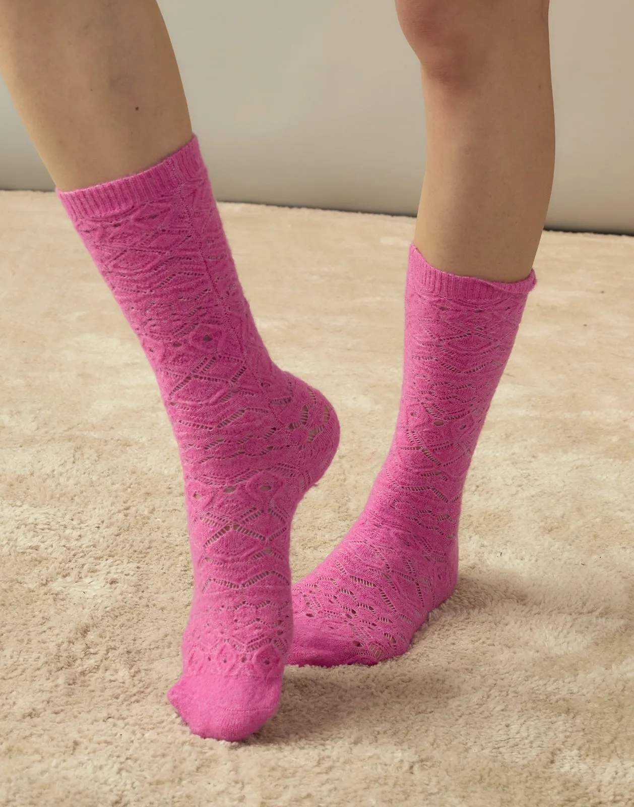 Crochet Wool Socks