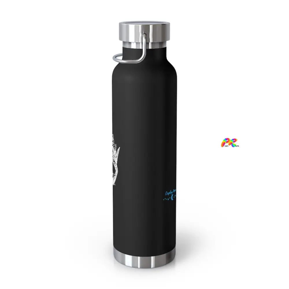 Crowned Skull Vacuum Insulated Water Bottle