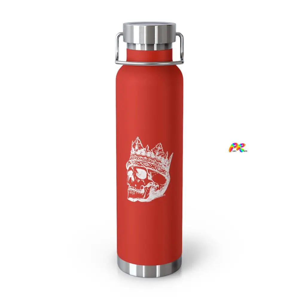 Crowned Skull Vacuum Insulated Water Bottle