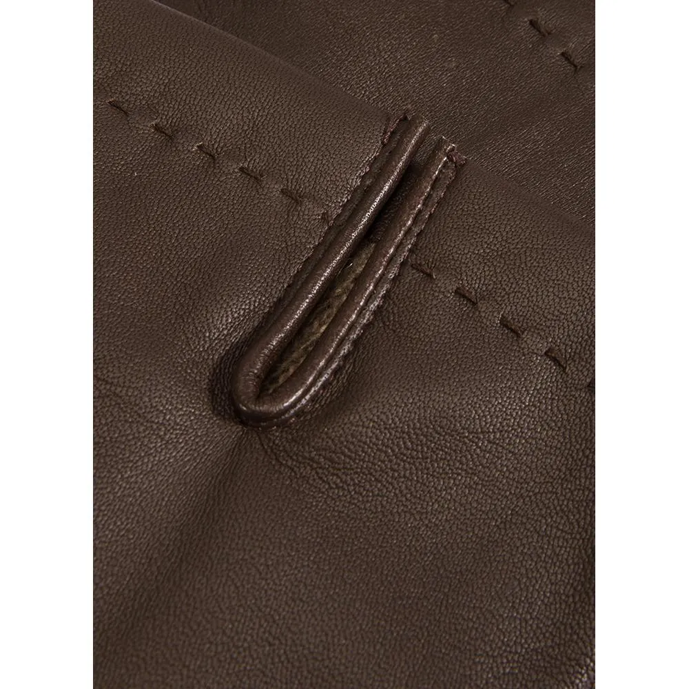 DENTS SHAFTESBURY Cashmere Lined Touchscreen Leather Gloves