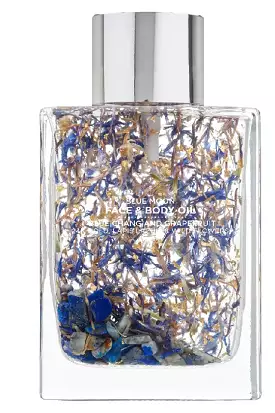 Face + Body Oil - 100ml - Gold Flakes, Blue Moon