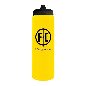 FC Sure Shot Drink Bottle 750ml - Yellow