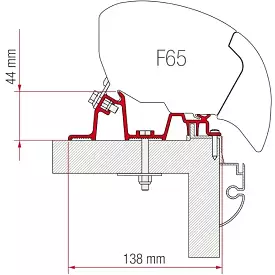 Fiamma Hobby Premium Awning Adapter Kit