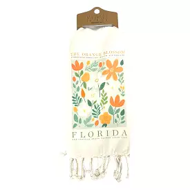 Florida Floral Dish Towel