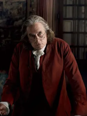 Franklin Michael Douglas Red Coat - New American Jackets