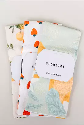 Fruit Geometry House Towels