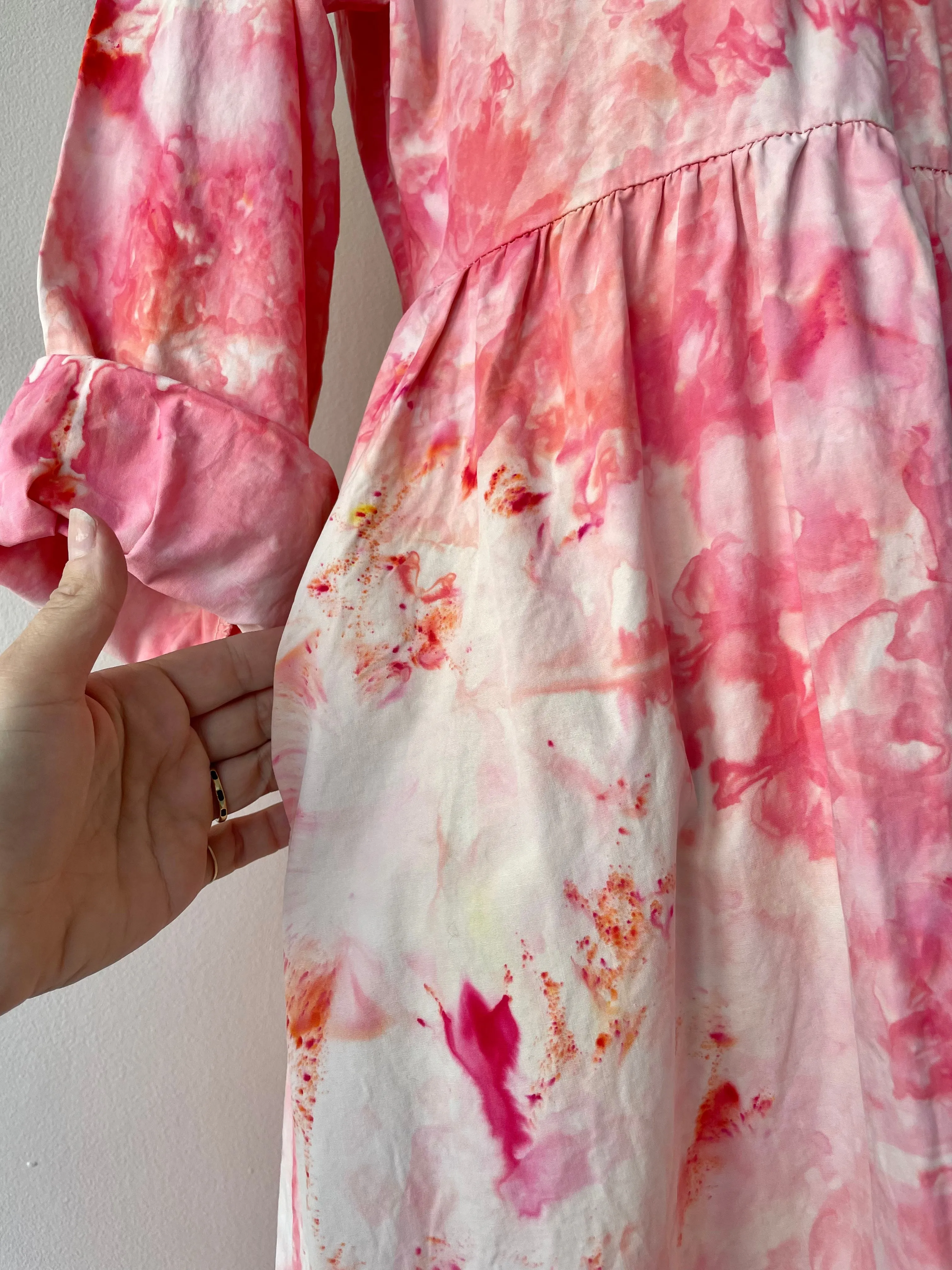 Hand-dyed Poplin Dress