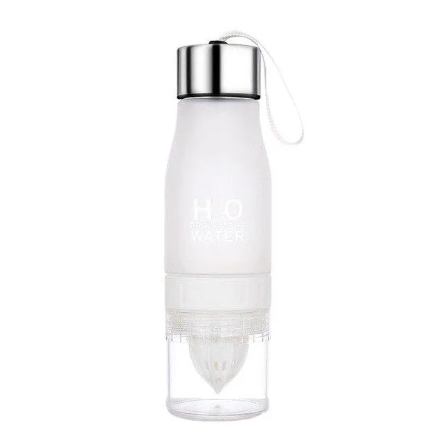 Healthy Sports Travel Water Bottle 650ML Infuser Juice Fruit Pulp