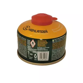 Highlander Self Sealing Gas Cartridge - 100g