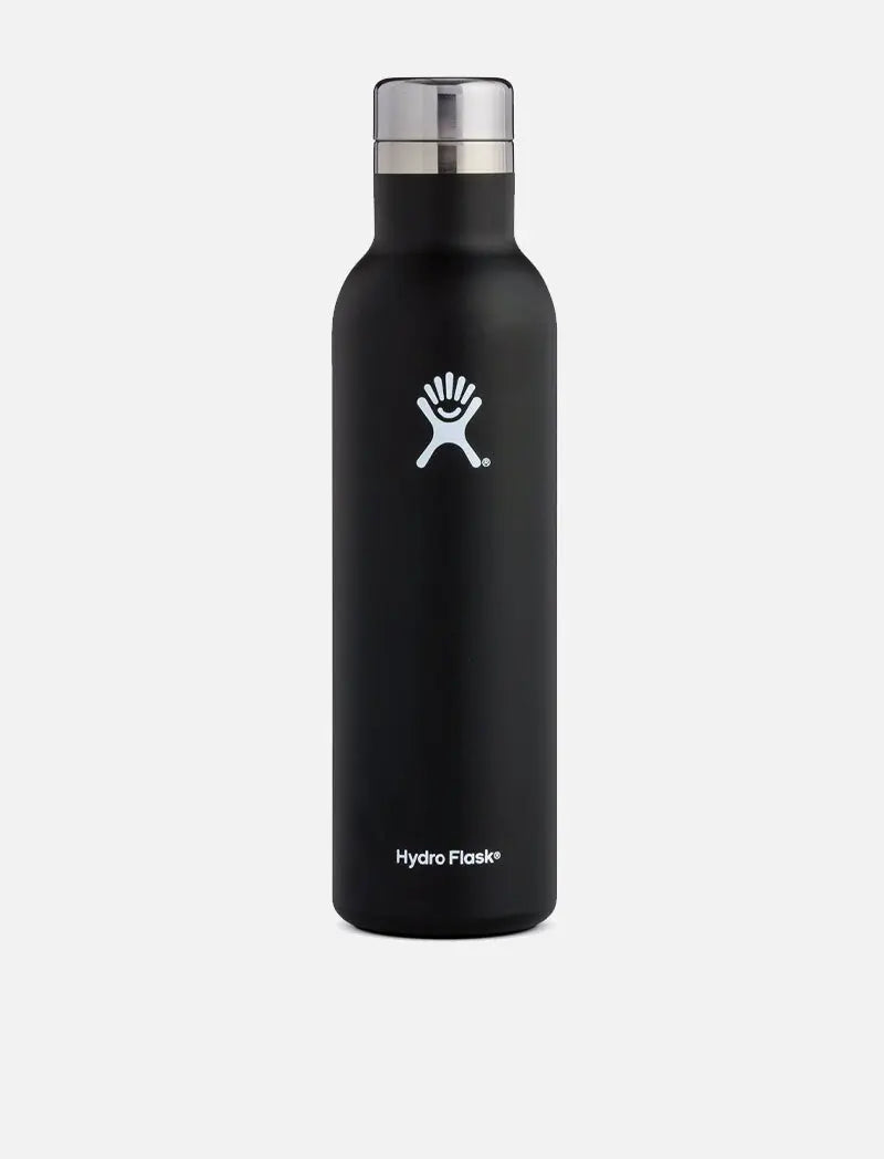 Hydro Flask 25oz Wine Bottle Black