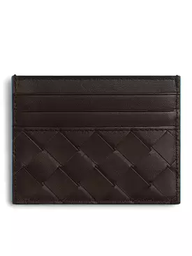 Intrecciato credit card holder