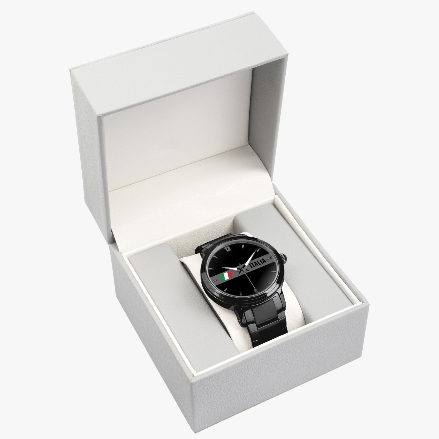 Italia Automatic Movement Watch black - Premium Stainless Steel