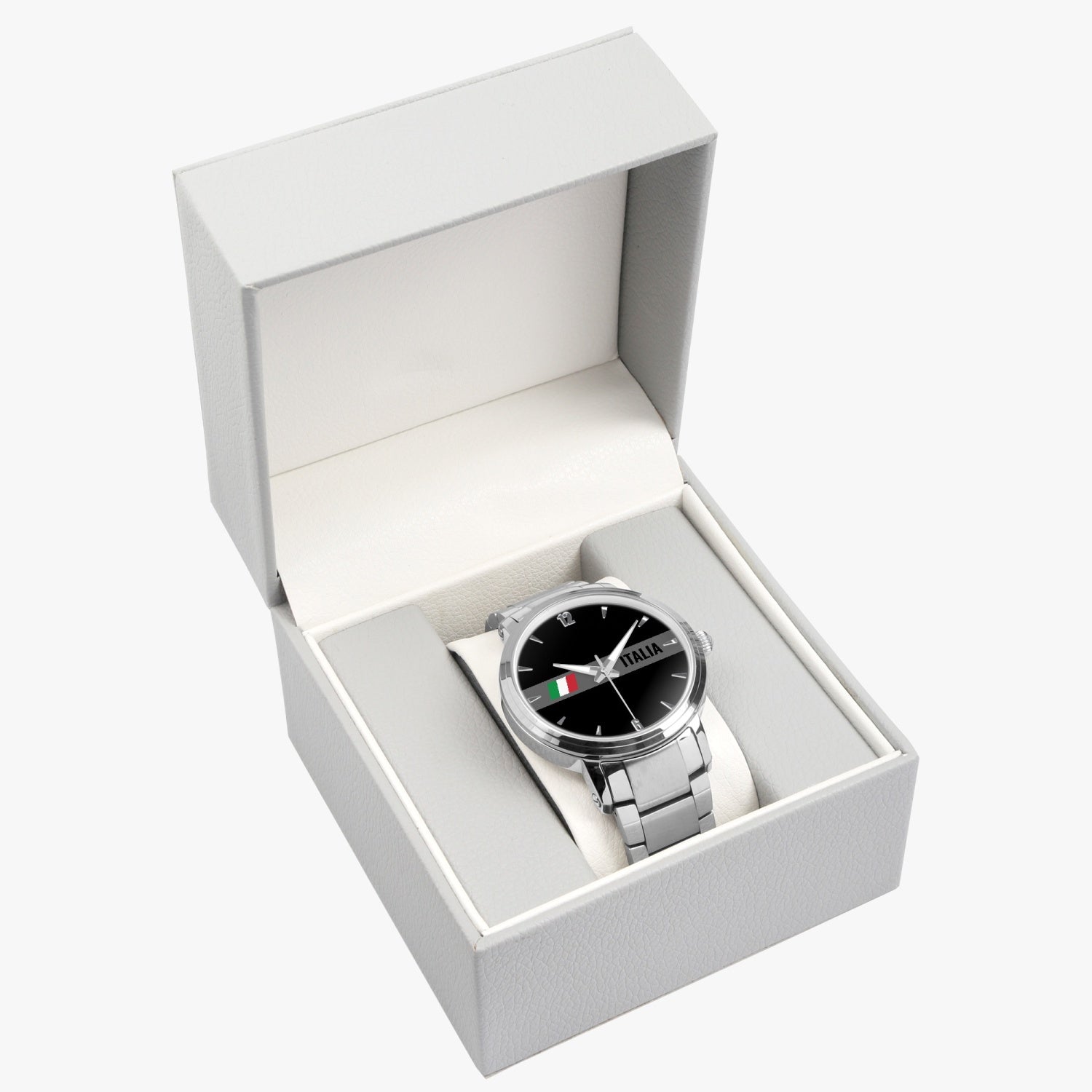 Italia Automatic Movement Watch black - Premium Stainless Steel