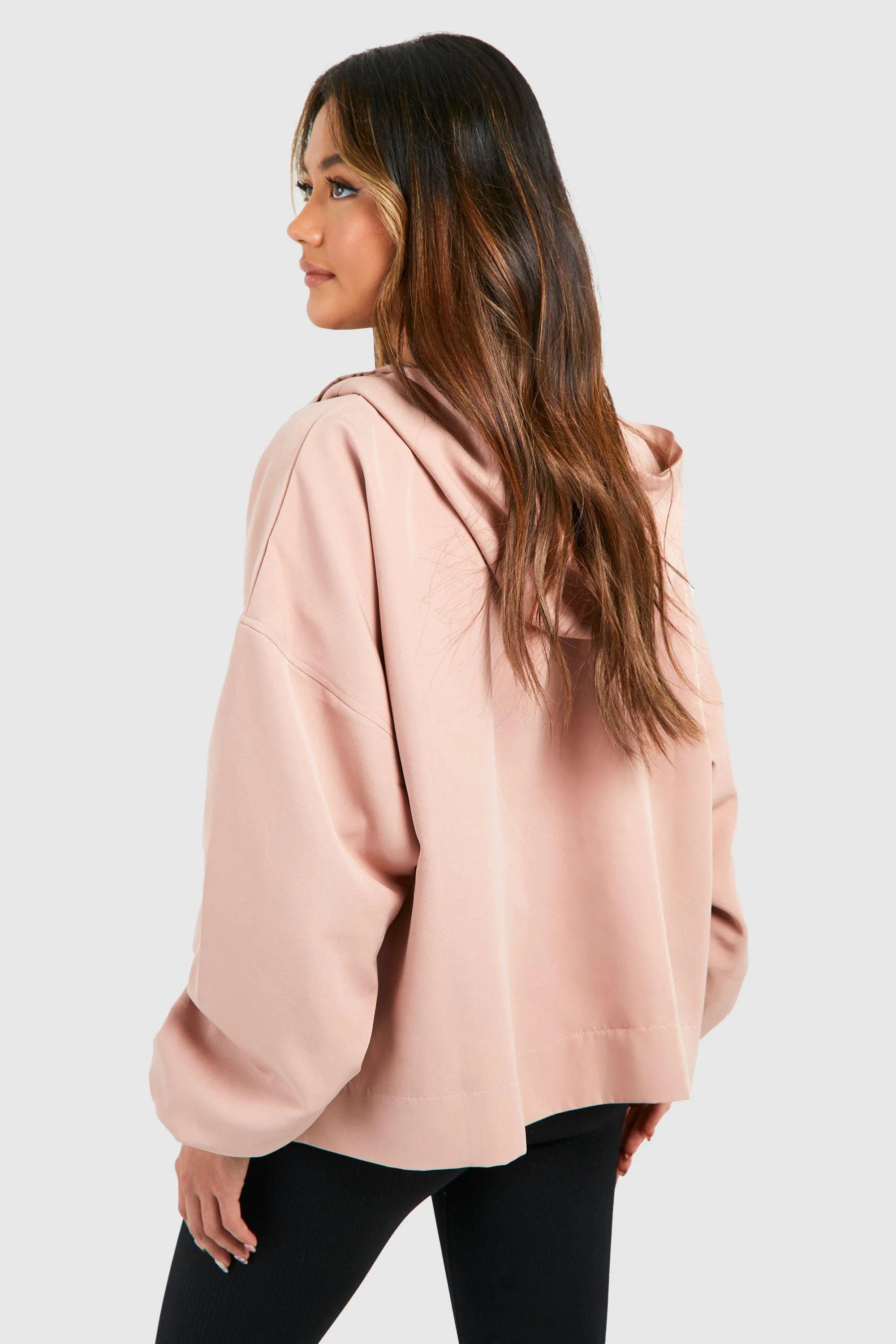 Jackets & Coats | Pocket Detail Hooded Jacket | boohoo